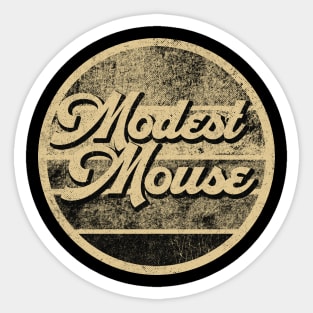 Modest MouseArt drawing Sticker